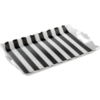 Vassoio Excellence 38 x 24 cm nero e bianco