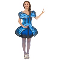 Costume da farfalla blu per donna
