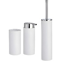 Set da bagno in colore solido - 3 pezzi