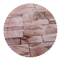 Base tonda per torta di 25 x 25 x 0,3 cm in design - 1 unità