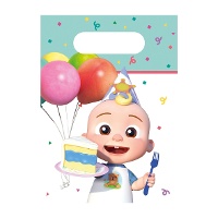 Sacchetti di carta Cocomelon - 4 pezzi