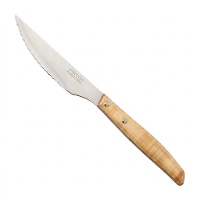 Coltello da bistecca con lama di 11 cm in legno di pioppo Forest - Arcos
