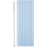 Cannucce di plastica riutilizzabili da 23 cm - 12 pezzi