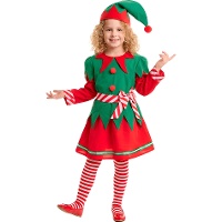 Costume da elfo con gonna per ragazza
