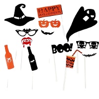 Kit per photocall di Happy Halloween - 12 unità