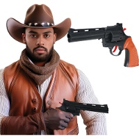 Pistola western da cowboy 25 cm