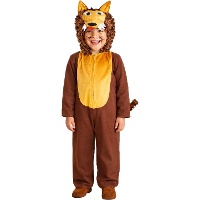 Costume da lupo con cappuccio per bambino