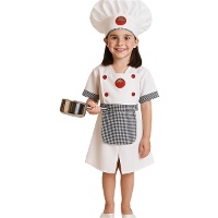 Costume da master chef per bambina