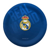 Piatti del Real Madrid blu da 18 cm - 8 pezzi
