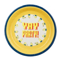 Piatti Minions divertenti 23 cm - Confezione da 6