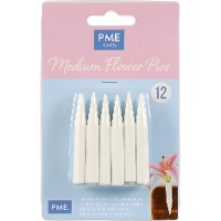 Spilli porta-fiori medi - PME - 12 unità