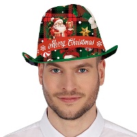 Cappello da gangster natalizio Merry Christmas