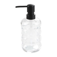 Dispenser di sapone trasparente 18 cm