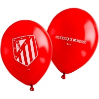 Palloncini in lattice dell'Atlético de Madrid 30 cm - confezione da 6