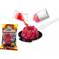 Vulcano di gelatina con caramella effervescente da 33 g