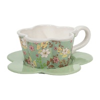 Tazza da 330 ml con motivo floreale