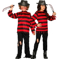 Costume di Freddy a righe per bambini