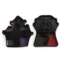 Tagliabiscotti castello e vampiro - Decora - 2 unità
