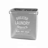 Cesto per il bucato Laundry doppia struttura 50 x 30 x 50 cm - 1 unità