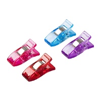 Pinzette per tessuti di 2,6 cm colorate - Prym - 12 pezzi