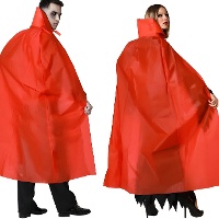 Mantello da vampiro per adulto, 140 cm con colletto