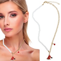 Collana con cappello di Natale