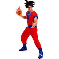 Costume da guerriero rosso per uomo