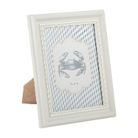 Cornice per foto 15 x 20 cm bianca in stile vintage