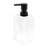 Dispenser di sapone in marmo traslucido di 16,5 cm - 1 unità