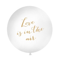 Palloncino di lattice gigante Love is in the air di 90 cm - PartyDeco - 1 unità