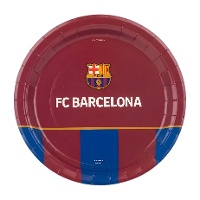 Piatti FC Barcelona 18 cm blaugrana - 8 pezzi