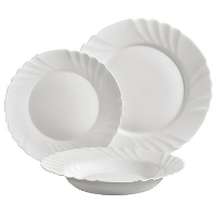 Servizio di piatti in rilievo - 18 pezzi