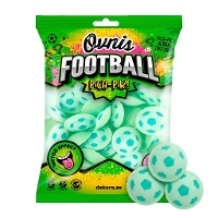 Cialda dolciaria a forma di UFO/pallone ripiena di pica pica da 39 g - Tatto Fútbol Dekora