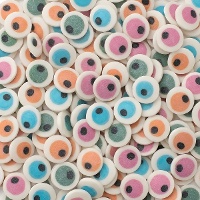 Figure di zucchero con occhi colorati da 25 gr - PME