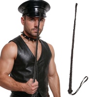 Frusta nera - 68 cm