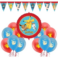 Set di decorazioni per festa Pokémon - 22 pezzi