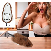 Ratto realistico a corda per scherzi