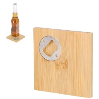 Sottobicchiere con apribottiglie
