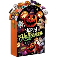 Sacchetti per caramelle Happy Halloween 16 x 11 cm - 6 pezzi