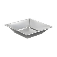 Piatti in plastica fondi metallizzati da 17 cm - 4 pezzi