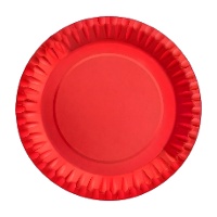 Piatti in cartone metallizzato da 18 cm - 12 pezzi