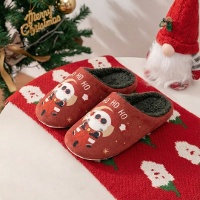 Pantofole di Babbo Natale, taglia 31-34 - 1 paio