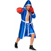Costume da pugile per uomo