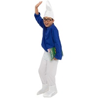 Costume da folletto blu per bambino