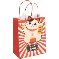 Borsa regalo 23 x 18 x 10 cm - Gatto della Fortuna