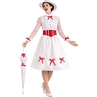 Costume di istitutrice classica per donna