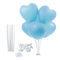 Centrotavola per palloncini trasparenti - 8 pezzi