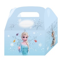 Confezione da 4 scatole in cartone Frozen - blu